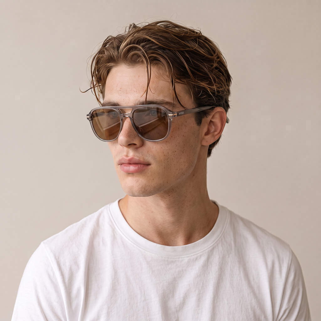 Gafas marrones
