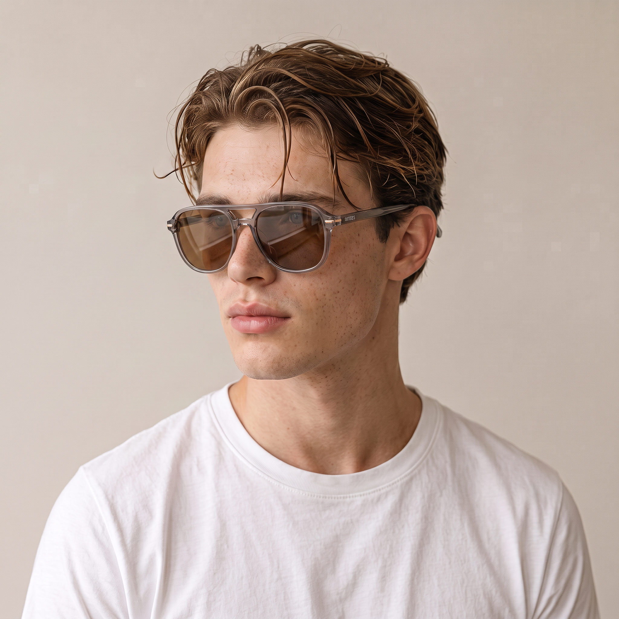 Gafas marrones
